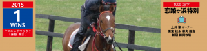2015年1勝目・ヤマニンボワラクテ