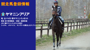 競走馬登録・ヤマニンアリア