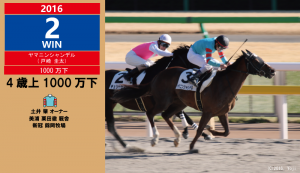 2016年2勝目・ヤマニンシャンデル