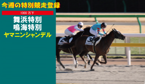 今週の特別競走登録・ヤマニンシャンデル