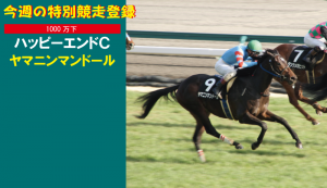 今週の特別競走登録･ヤマニンマンドール
