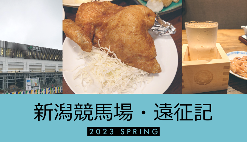 新潟競馬場・遠征記 2023 SPRING