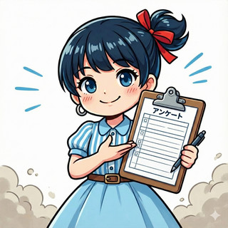 アンケートお願いガール