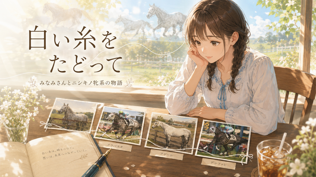白い糸をたどって・タイトル